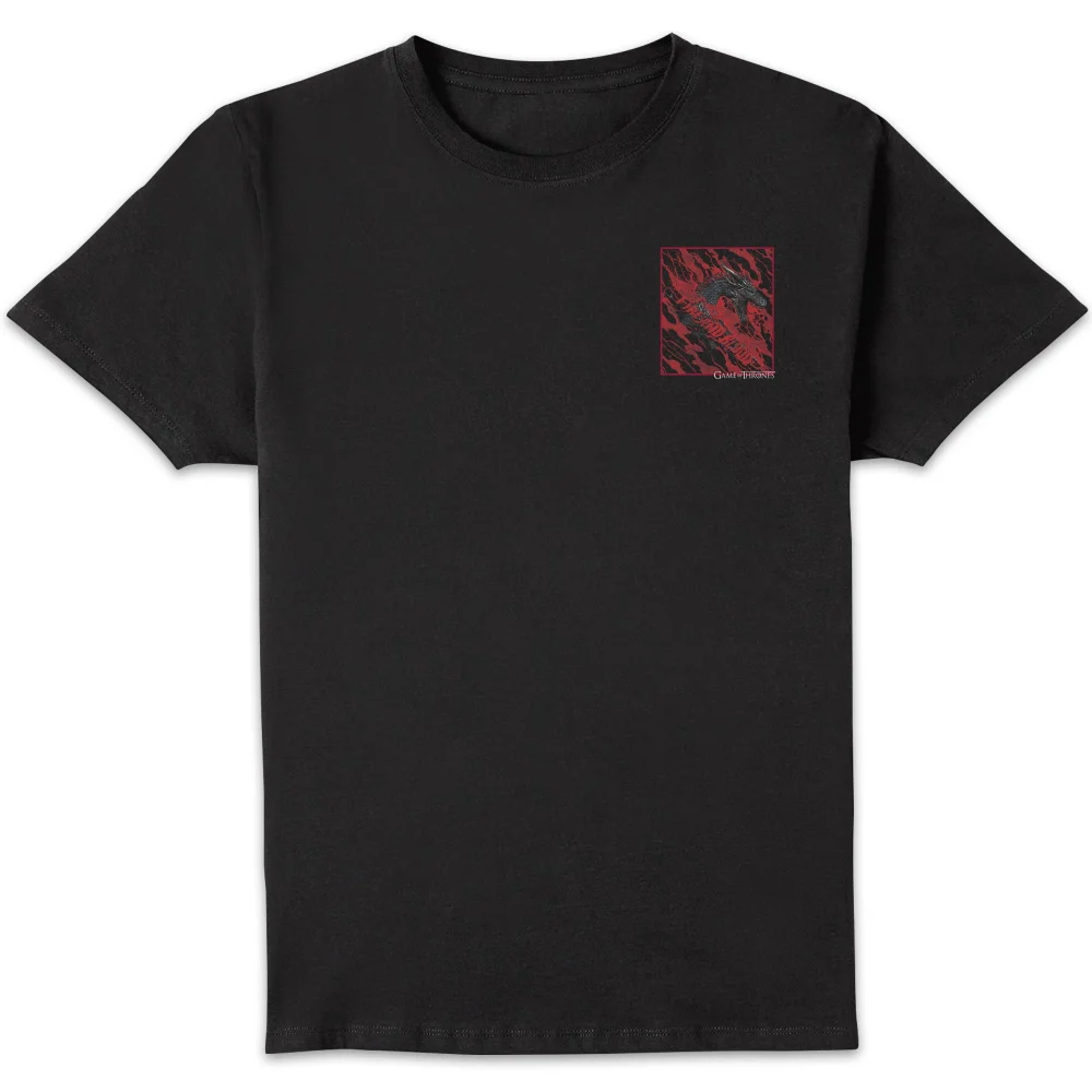 Game of Thrones Fire And Blood Men's T-Shirt - Black - S Image 1