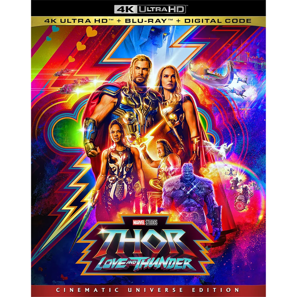 Thor: Love & Thunder 4K Ultra HD (Includes Blu-ray + Digital) Image 1