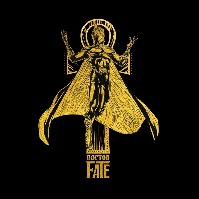 DC Black Adam Doctor Fate Unisex T-Shirt - Black