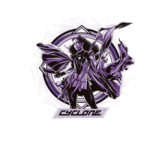 DC Black Adam Cyclone Unisex T-Shirt - White