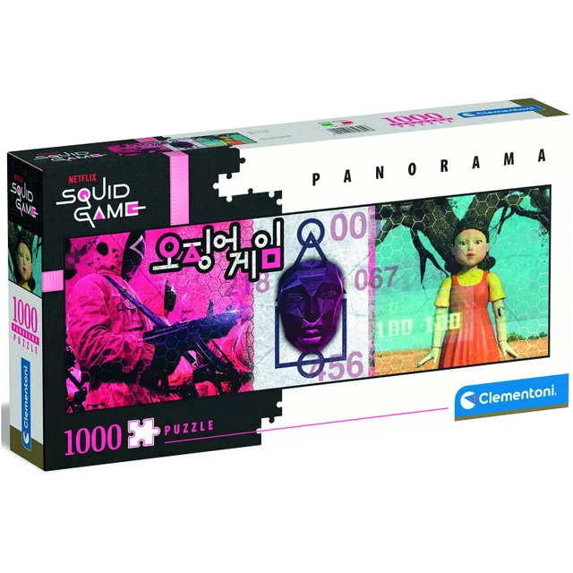 Clementoni 1000pcs Panorama Puzzle - Squid Games