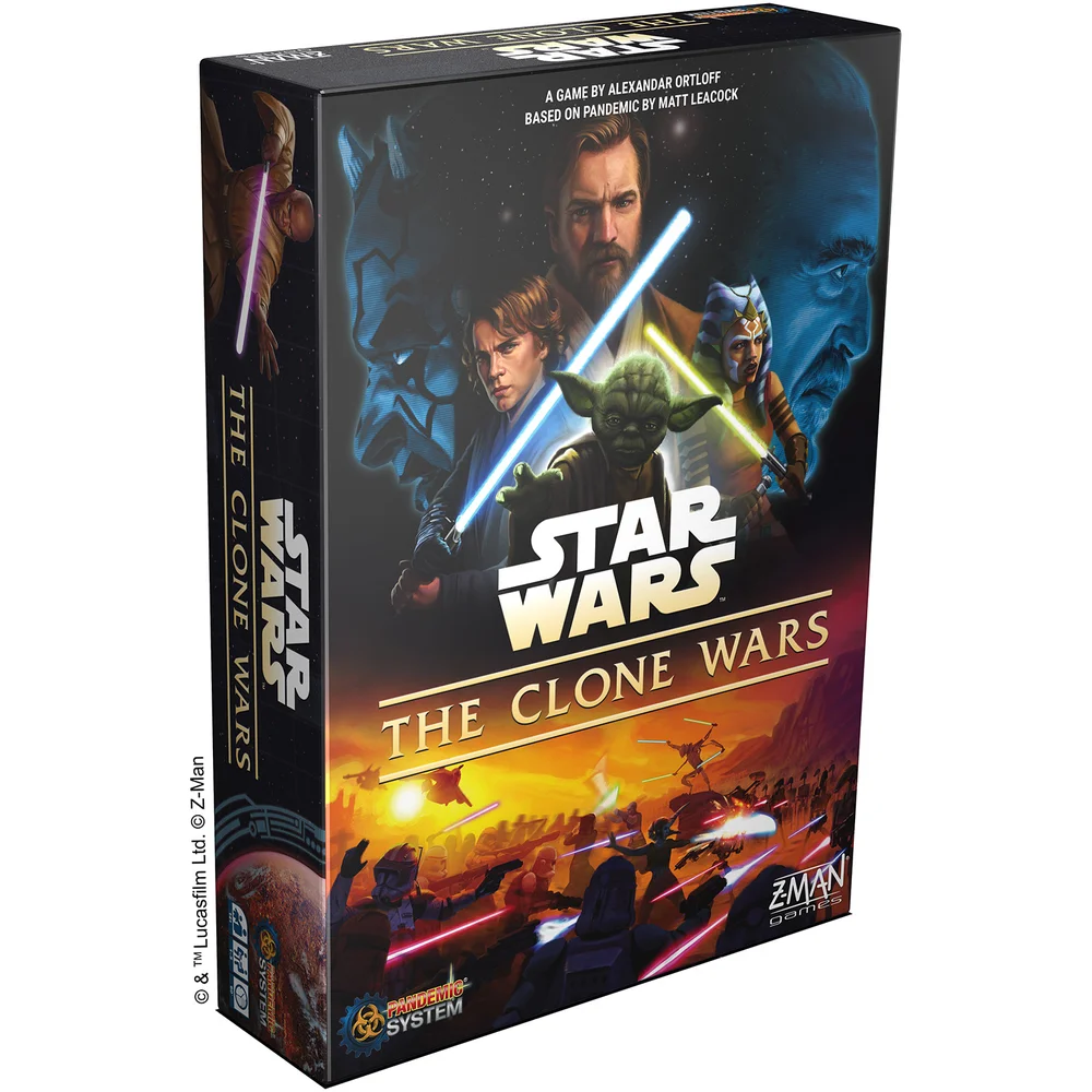 Star Wars The Clone Wars Pandemic Board Game Image 1