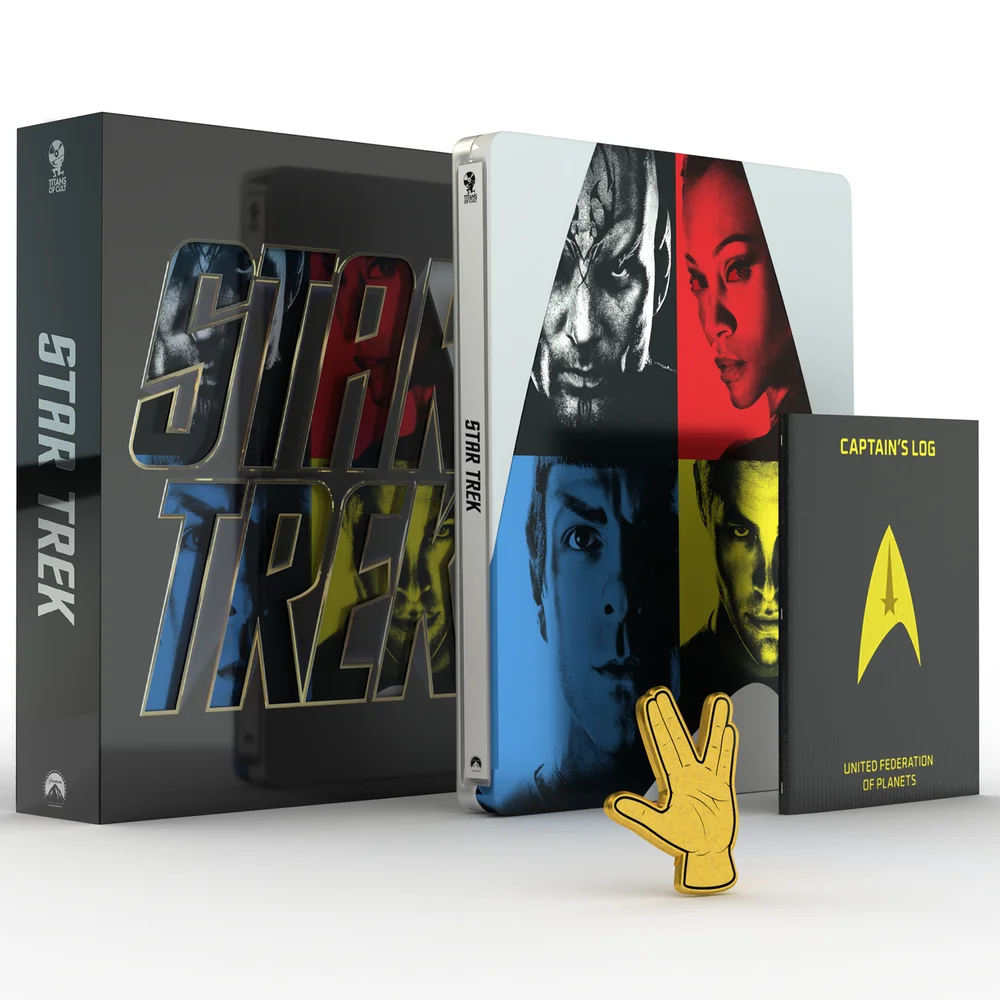 Star Trek (2009) Titans of Cult 4K Ultra HD Steelbook Image 1