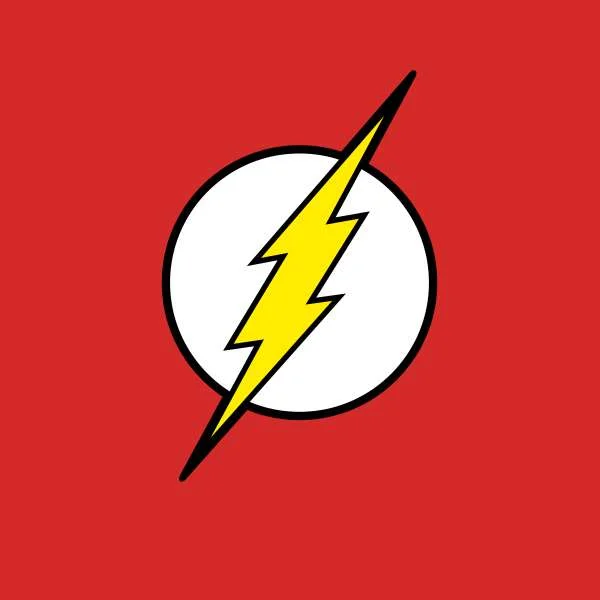 Justice League Flash Logo Hoodie - Red