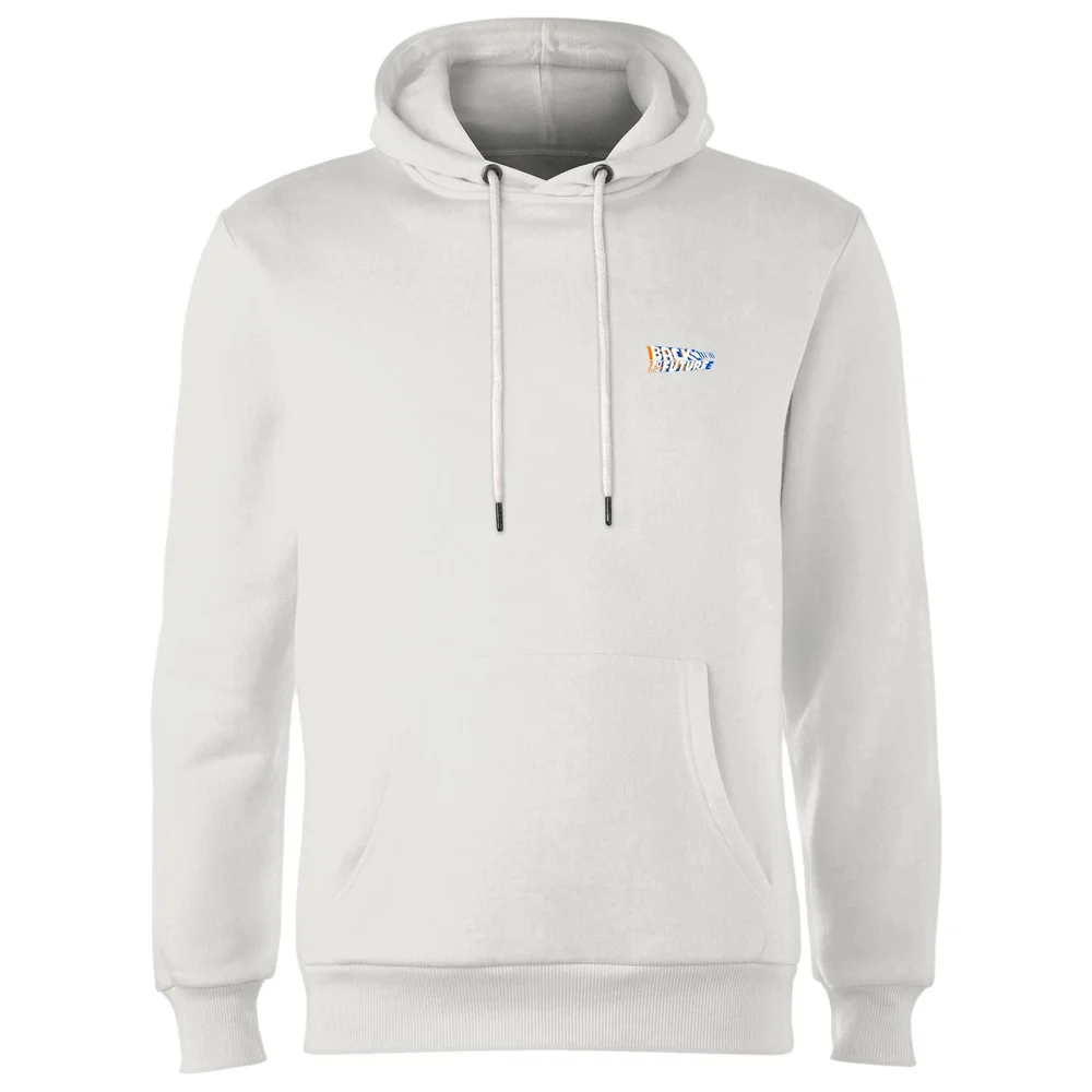 Back To The Future Hoodie - White - S Image 1