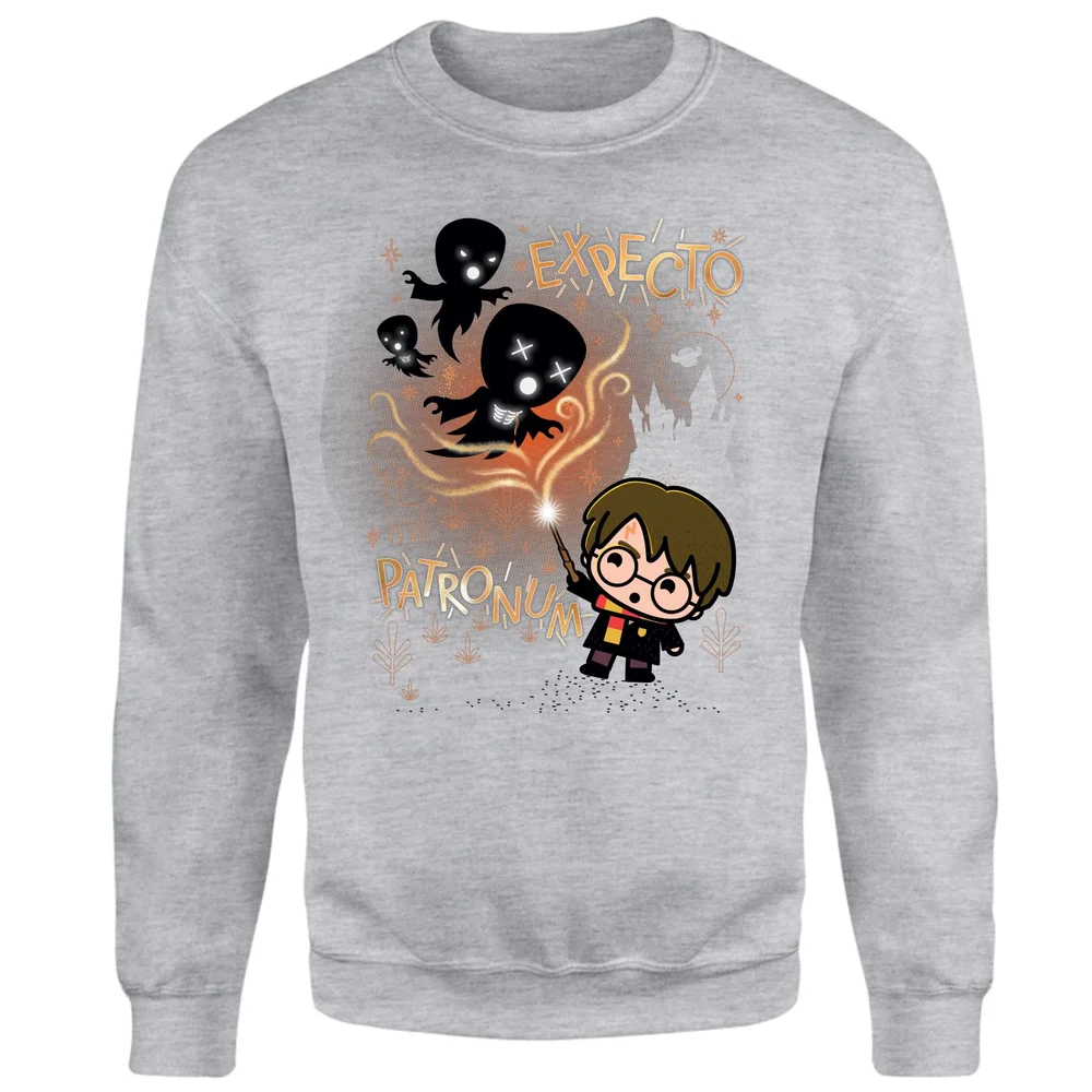 Harry Potter Kids Expecto Patronum Sweatshirt - Grey - S Image 1