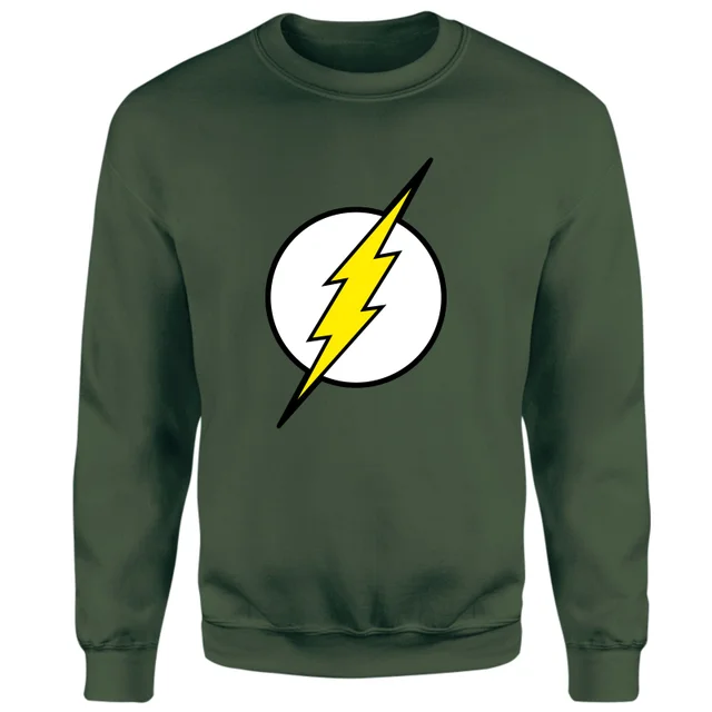 Justice League Flash Logo Sweatshirt - Green