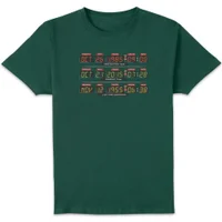 Back To The Future Destination Clock Men's T-Shirt - Green