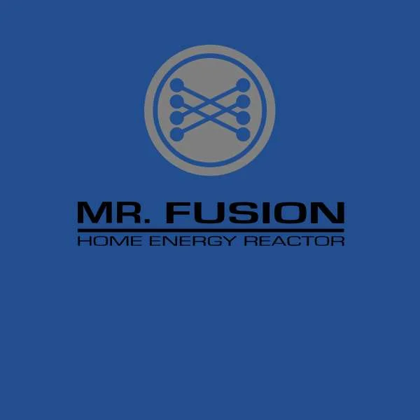 Back To The Future Mr Fusion Men's T-Shirt - Blue