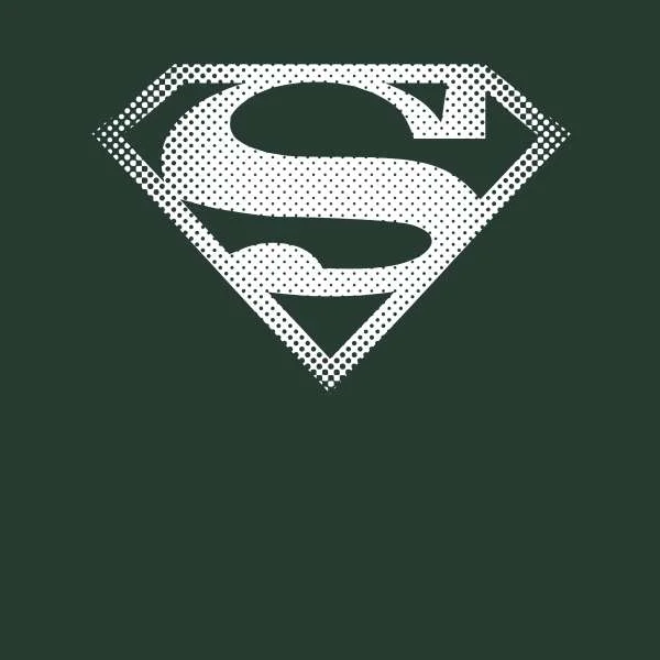 Superman Spot Logo Men's T-Shirt - Green