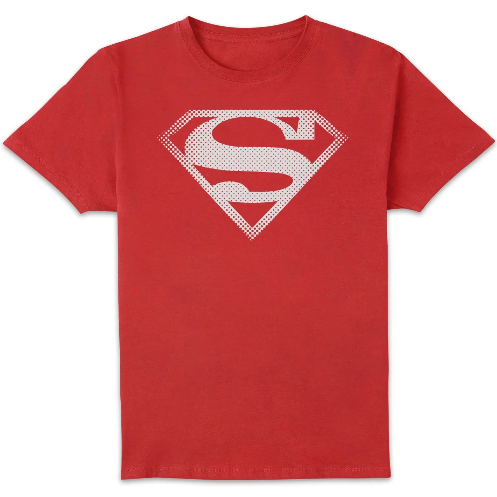 Superman Spot Logo Men's T-Shirt - Red - S Image 1