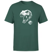 Jurassic Park T Rex Men's T-Shirt - Green