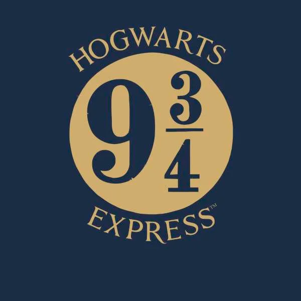 Harry Potter Platform Men's T-Shirt - Navy