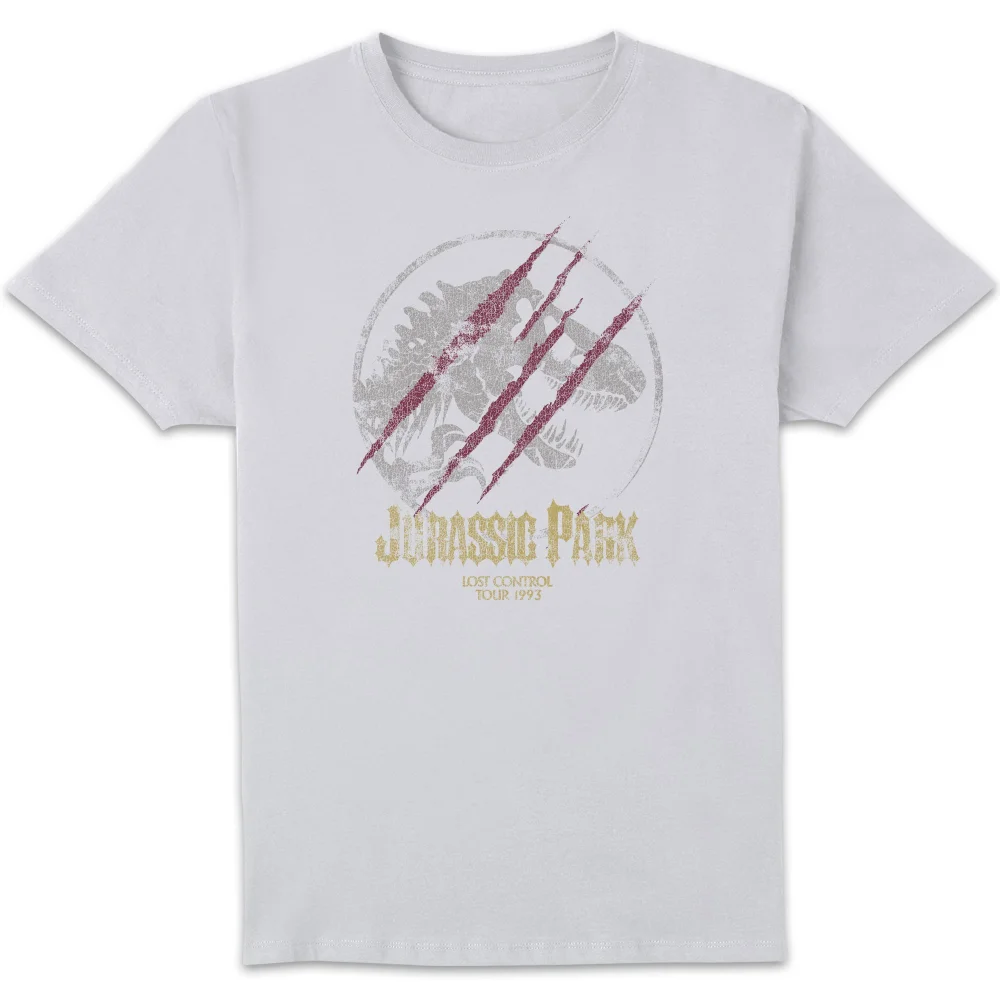 Jurassic Park Lost Control Men's T-Shirt - White - S Image 1