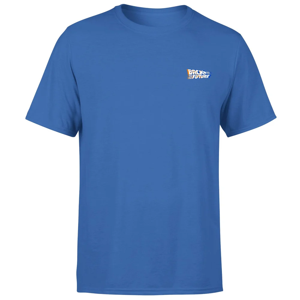 Back To The Future Men's T-Shirt - Blue - S Image 1
