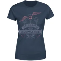Harry Potter Quidditch At Hogwarts Women's T-Shirt - Navy