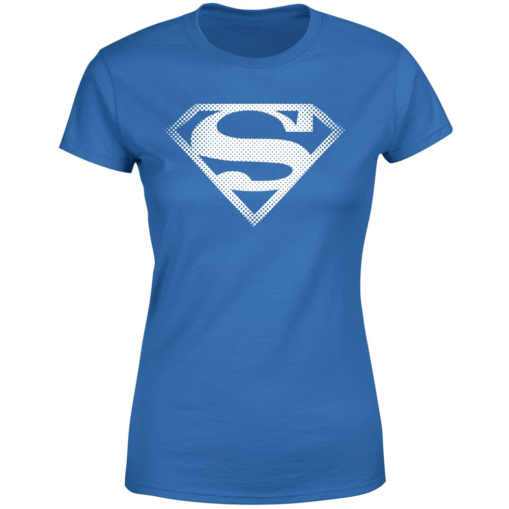Superman Spot Logo Women's T-Shirt - Blue - XS - Blue Image 1