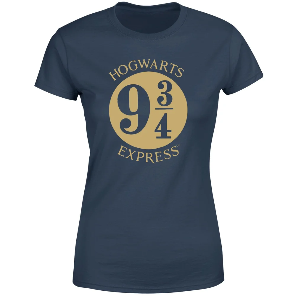 Harry Potter Platform Women's T-Shirt - Navy - XS Image 1