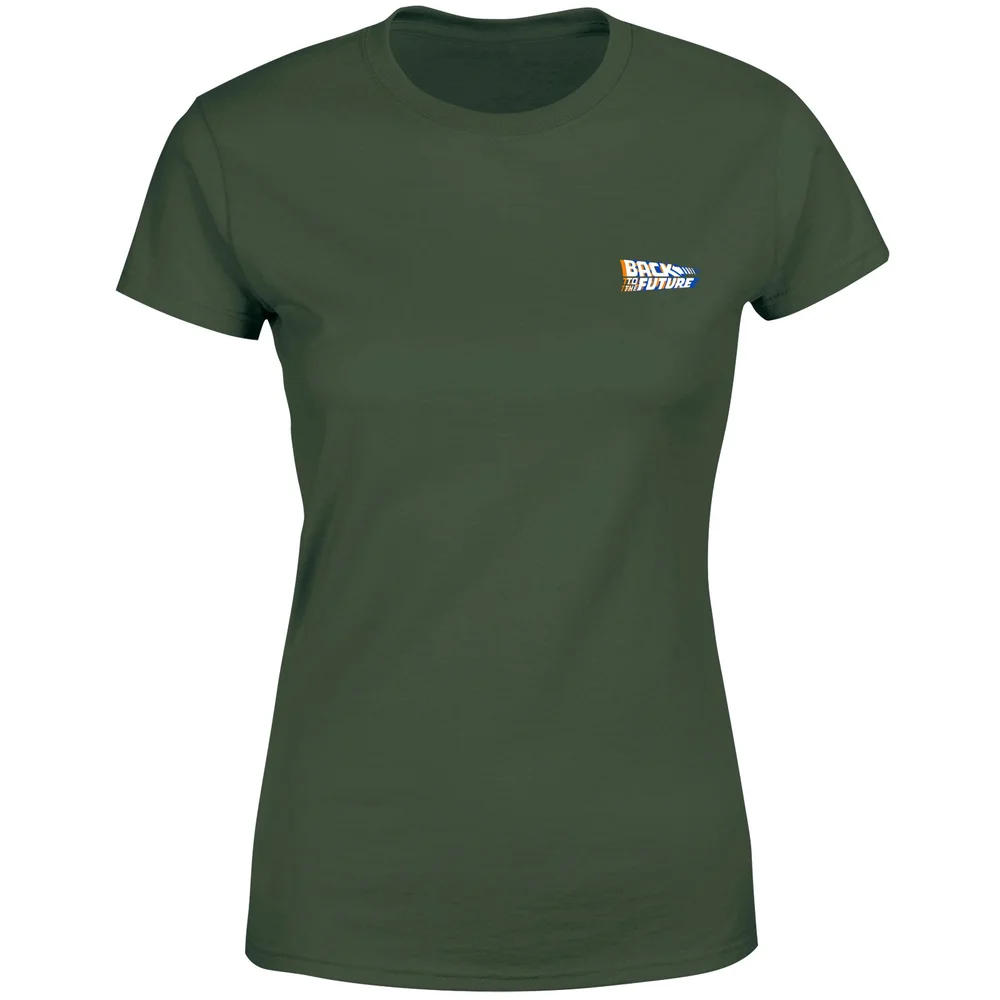 Back To The Future Women's T-Shirt - Green - XS Image 1