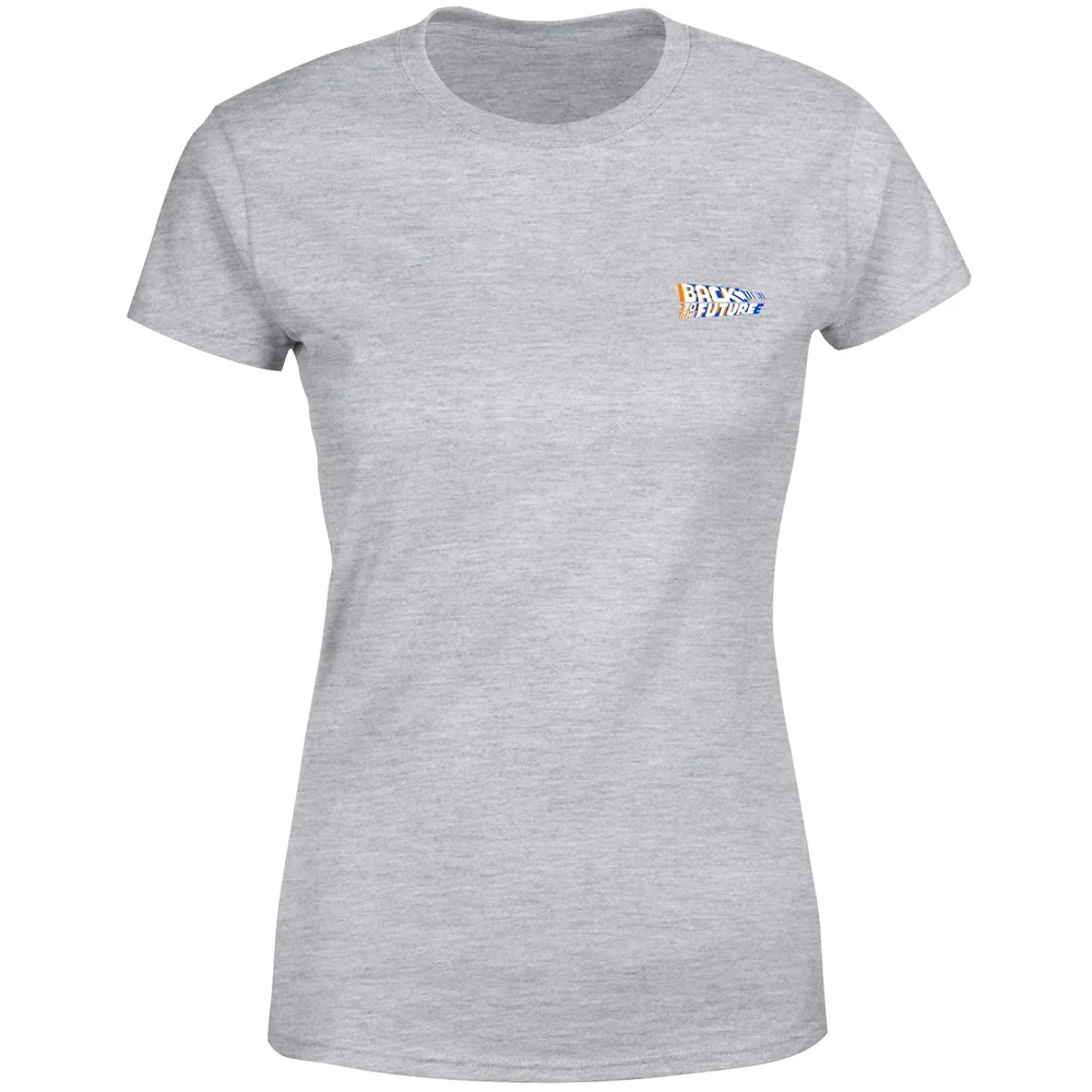 Back To The Future Women's T-Shirt - Grey - XS Image 1