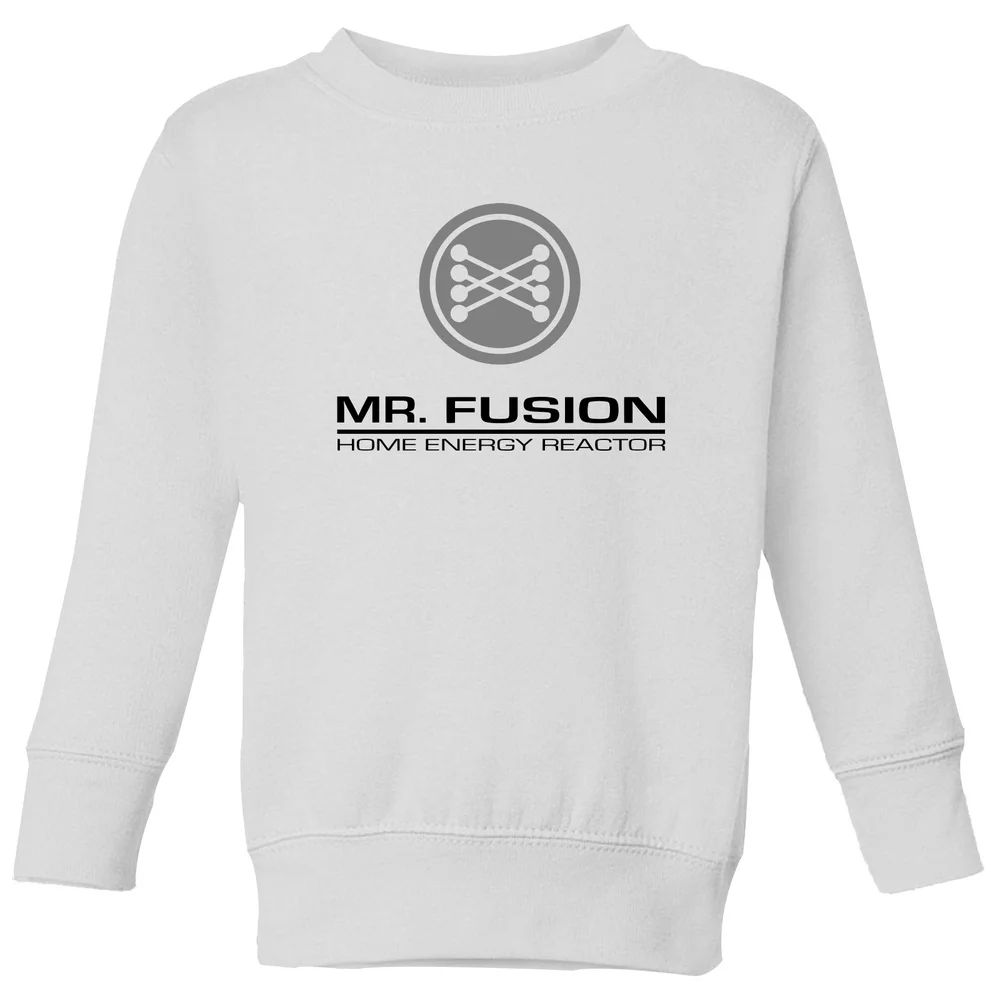 Back To The Future Mr Fusion Kids' Sweatshirt - White - 3-4 Years Image 1