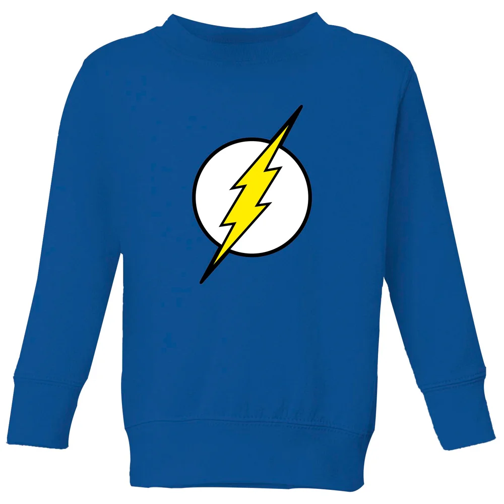 Justice League Flash Logo Kids' Sweatshirt - Blue - 3-4 Years Image 1