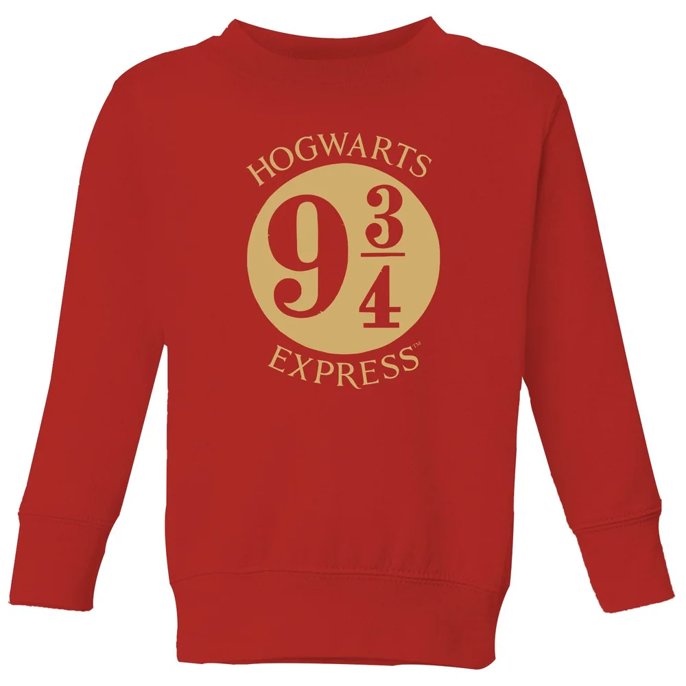 Harry Potter Platform Kids' Sweatshirt - Red - 3-4 Years Image 1