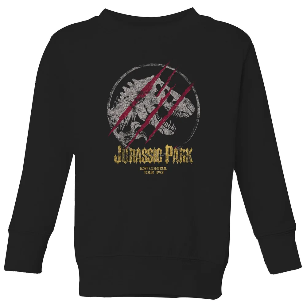 Jurassic Park Lost Control Kids' Sweatshirt - Black - 3-4 Years Image 1
