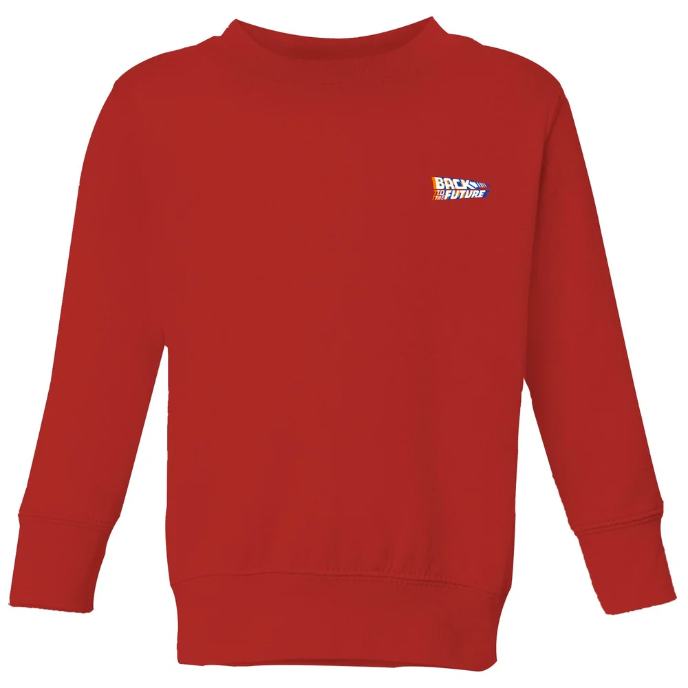 Back To The Future Kids' Sweatshirt - Red - 3-4 Years Image 1
