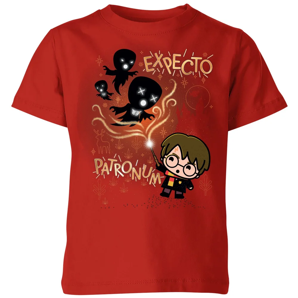 Harry Potter Kids Expecto Patronum Kids' T-Shirt - Red - 3-4 Years Image 1