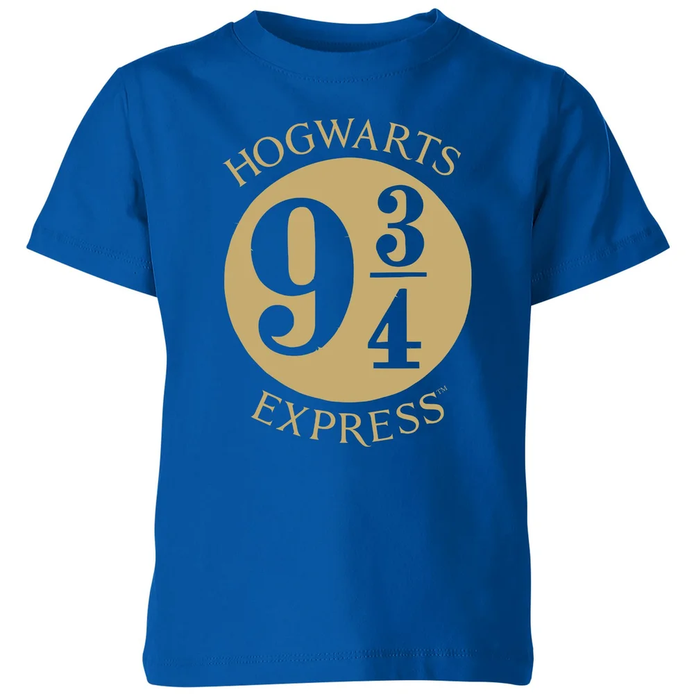 Harry Potter Platform Kids' T-Shirt - Blue - 3-4 Years Image 1