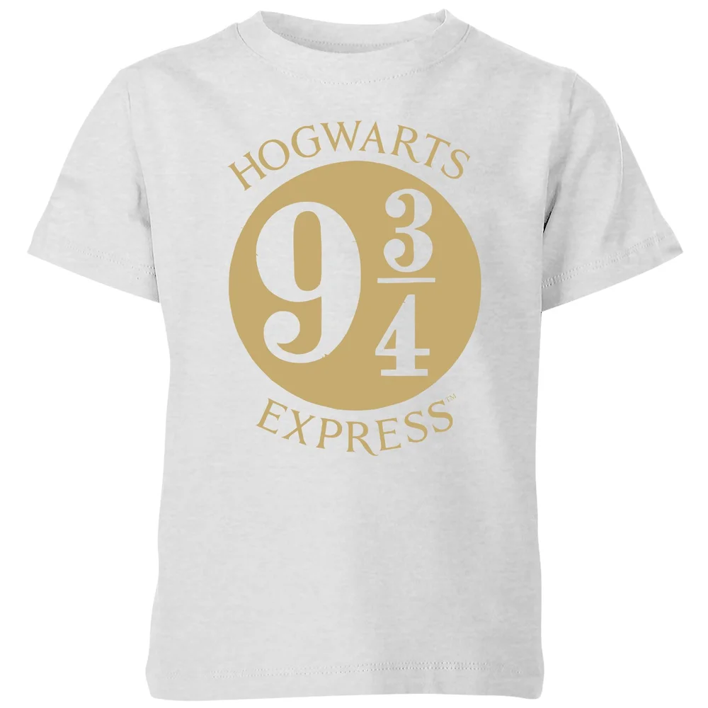 Harry Potter Platform Kids' T-Shirt - Grey - 3-4 Years Image 1