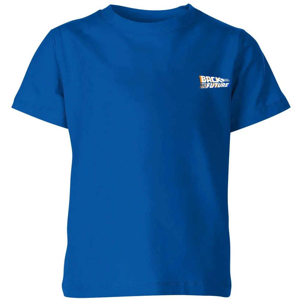 Back To The Future Kids' T-Shirt - Blue - 3-4 Years Image 1