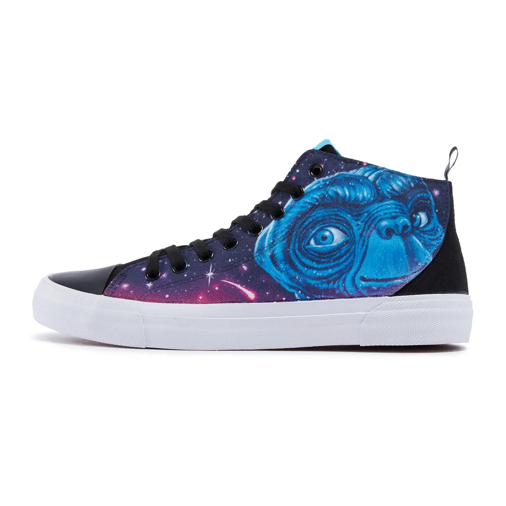 Akedo xGhoulish x E.T. The Extra Terrestrial High Top - Black - UK 10 / EU 44.5 / US Men's 10.5 / US Women's 12 Image 1