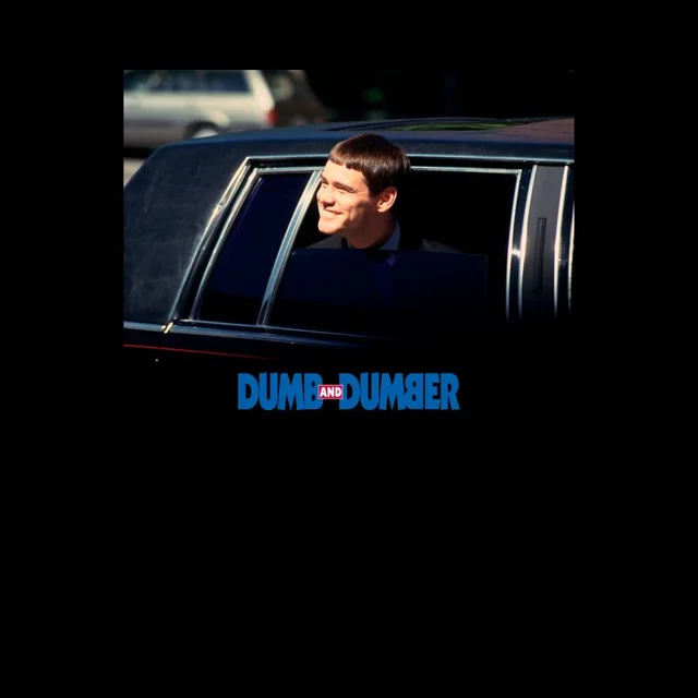 Dumb and Dumber Lloyd Christmas Men's T-Shirt - Black