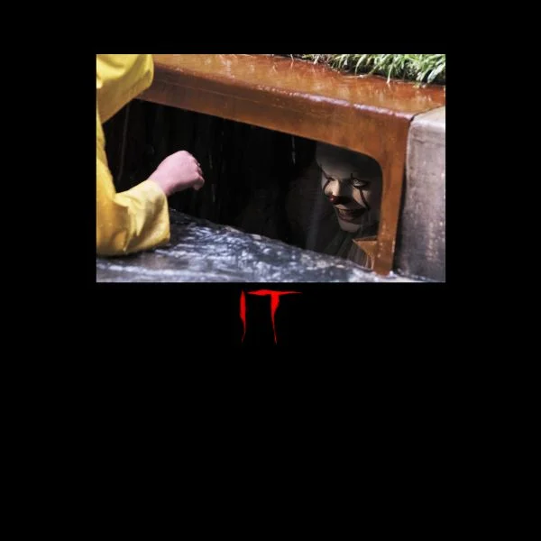 IT Chapter 1 (2017) Pennywise Women's T-Shirt - Black