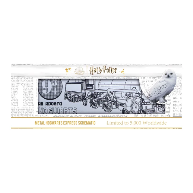 Fanattik Harry Potter Schematic Plate