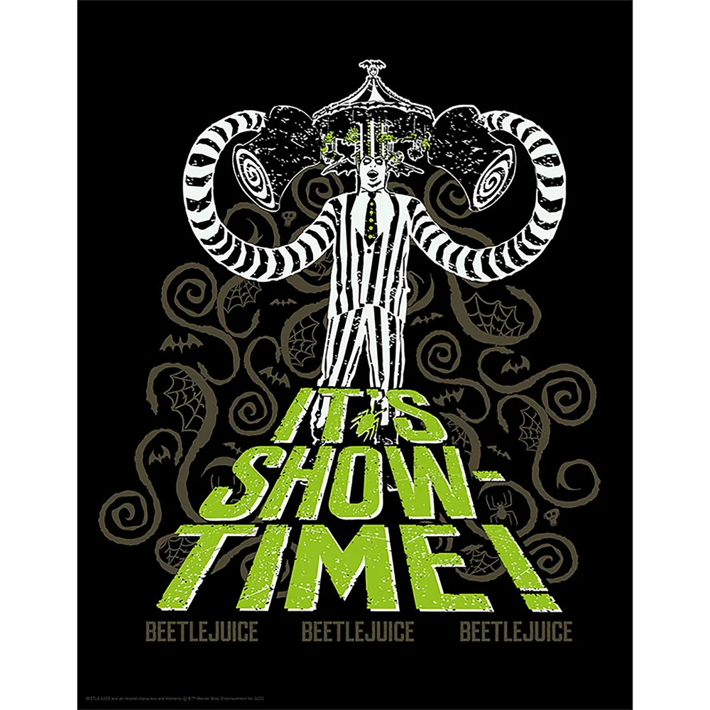 Fanattik Beetlejuice Limited Edition Wall Art Image 1