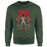Stranger Things Demogorgon Christmas Christmas Jumper - Green