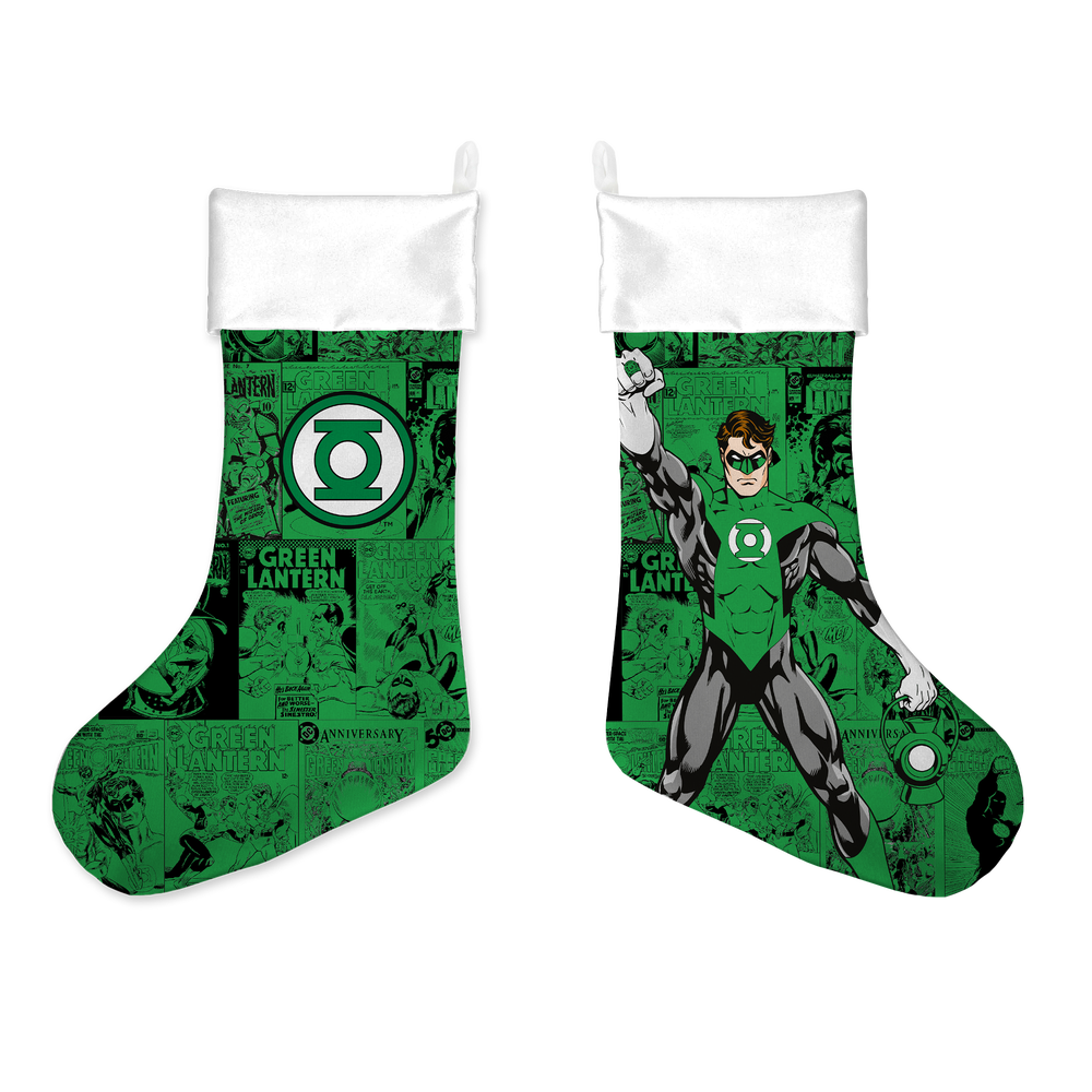 Green Lantern Comic Christmas Stocking Image 1