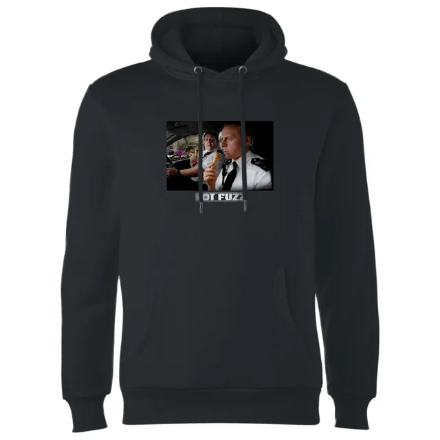 Hot Fuzz Ice Cream Scene Hoodie - Black