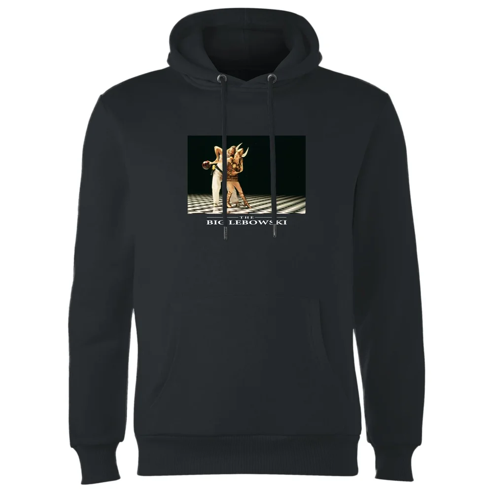 Big Lebowski Bowling Dance Hoodie - Black - S Image 1
