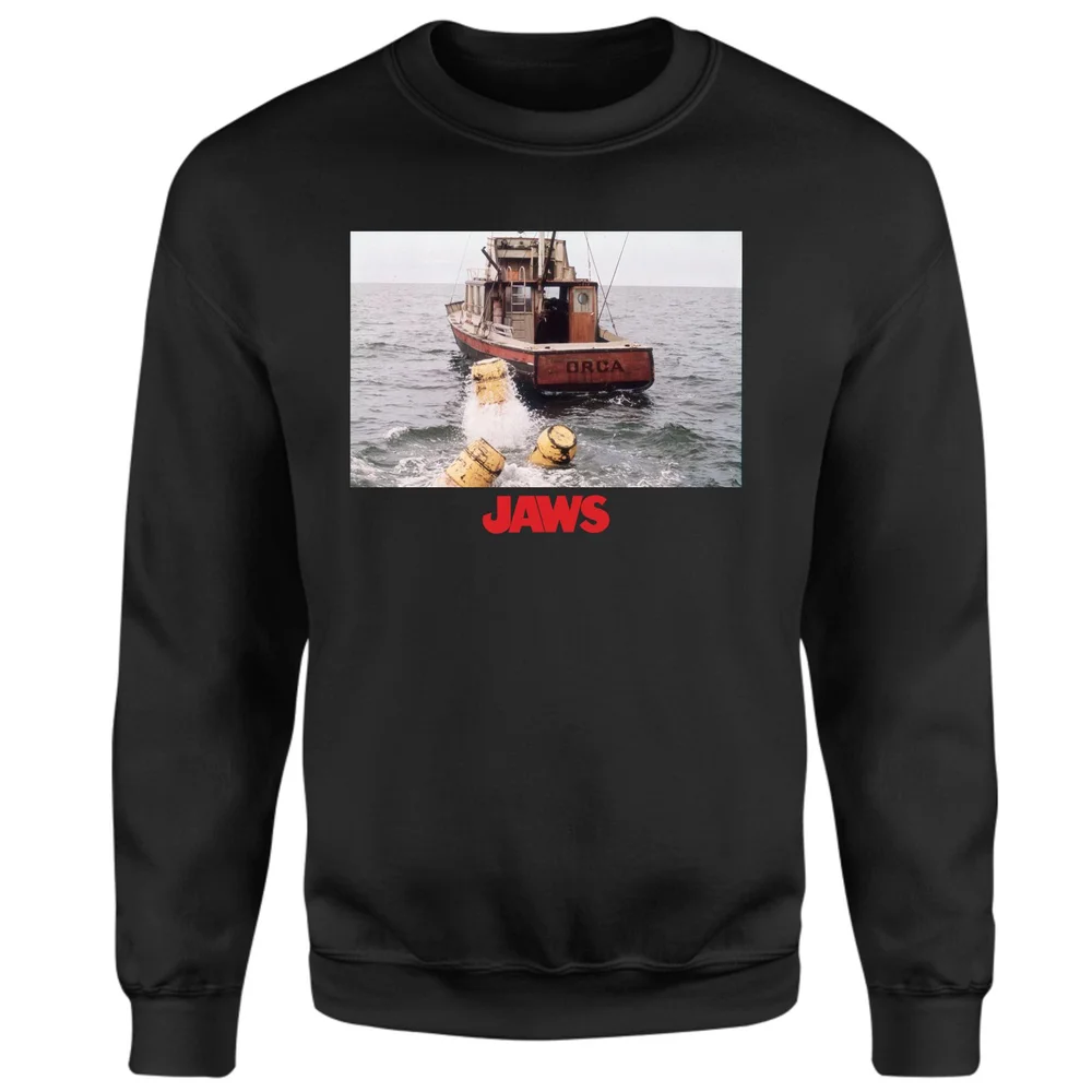 Jaws Barrels Scene Sweatshirt - Black - S Image 1
