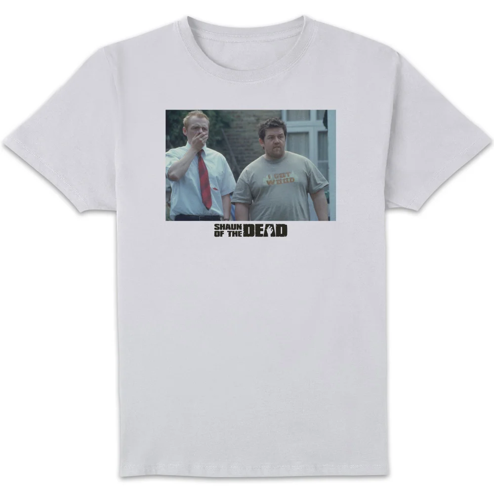Shaun of the Dead I Think We Should Go Back Inside Unisex T-Shirt - White - S Image 1