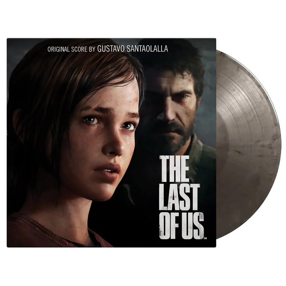 Music On Vinyl - The Last Of Us (Video Game OST) Vinyl 2LP Silver Black Marble Image 1