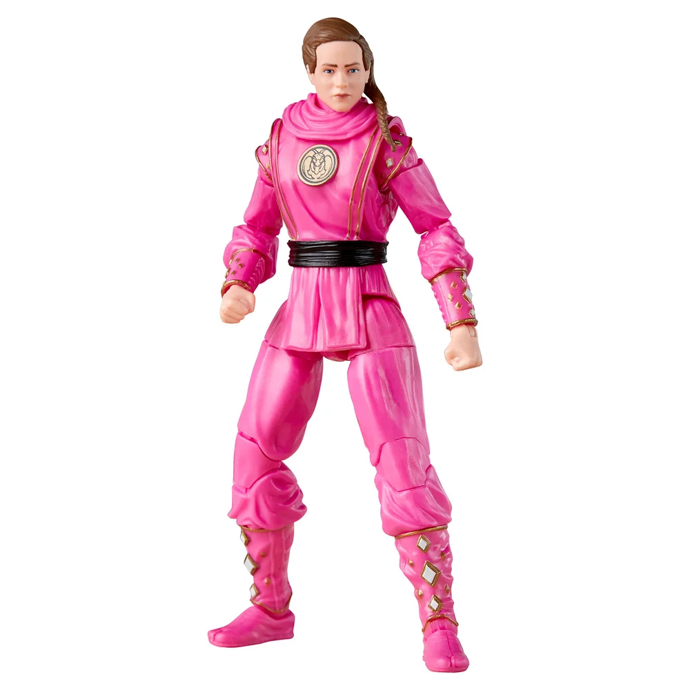 Hasbro Power Rangers Lightning Collection Mighty Morphin X Cobra Kai Samantha LaRusso Pink Mantis Ranger Action Figure Image 1