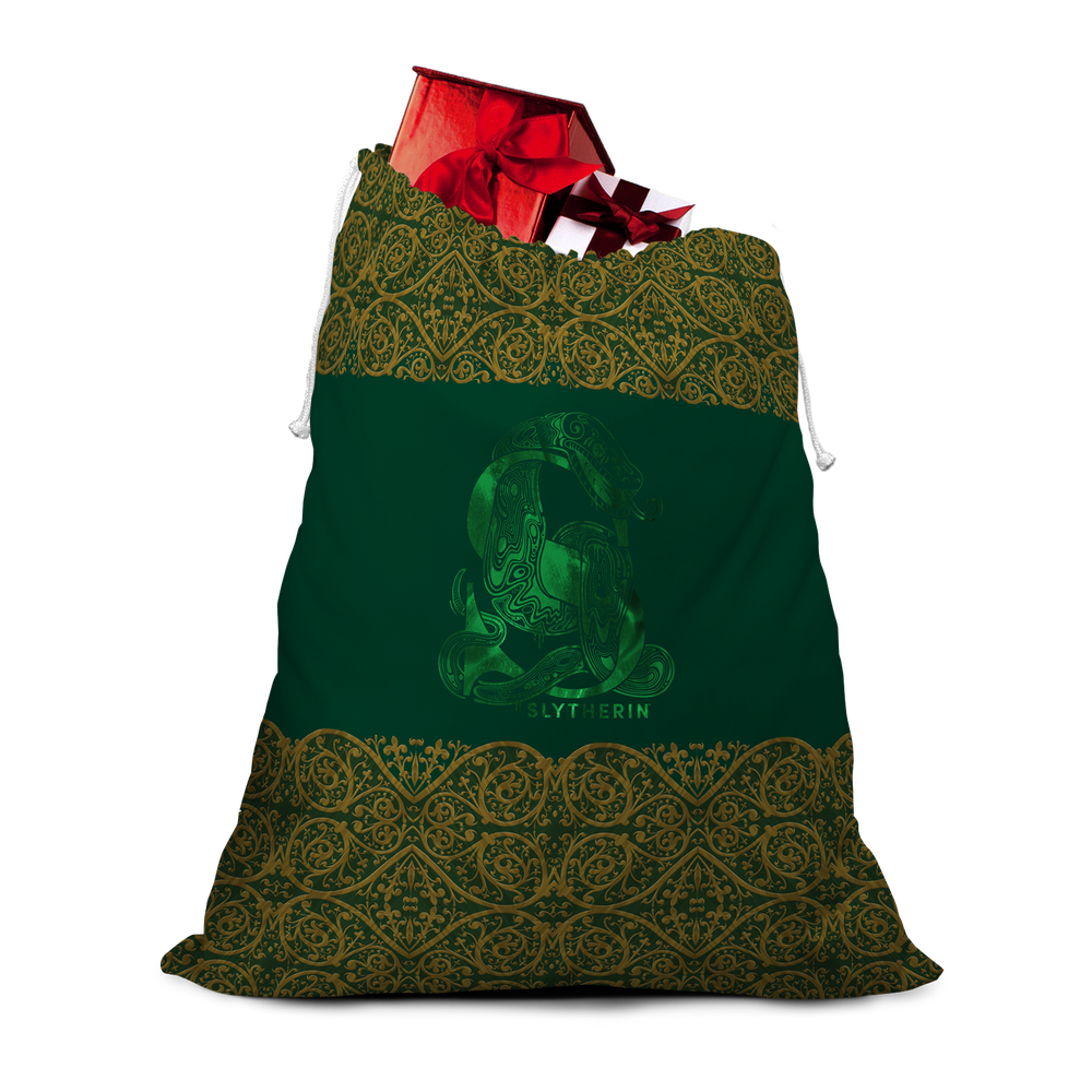 Harry Potter Slytherin Christmas Santa Sack Image 1