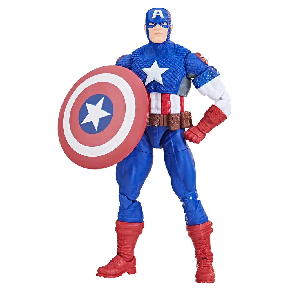Hasbro Marvel Legends Series: Ultimate Captain America Ultimates, Marvel Classic Comic Action Figure Image 1