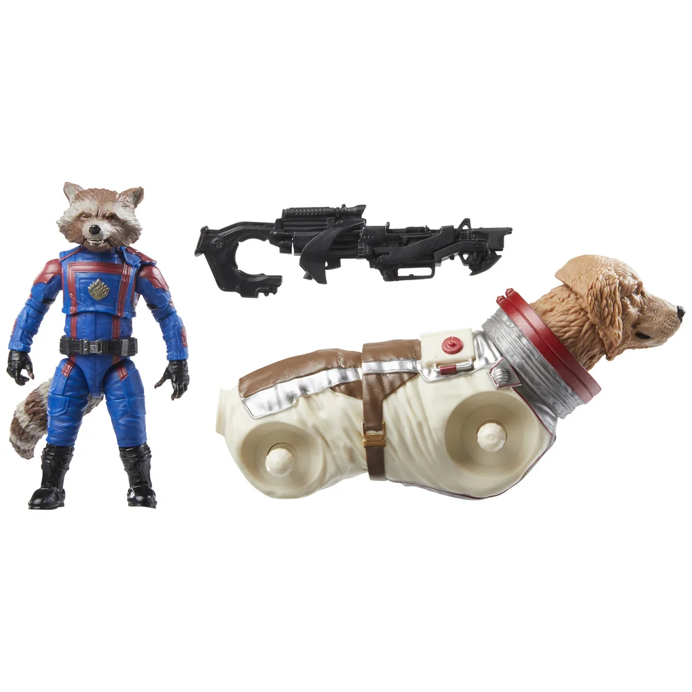 Hasbro Marvel Legends Series Marvel’s Rocket Action Figure Image 1