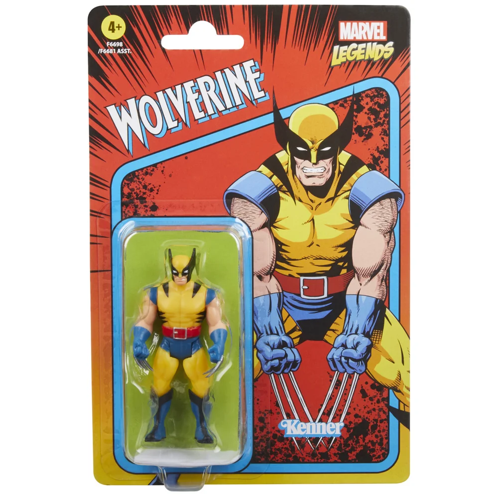 Hasbro Marvel Legends Retro 375 Collection Wolverine Action Figure Image 1